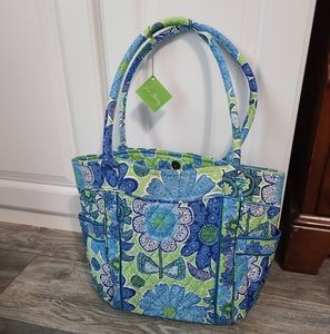 Vera Bradley Daisy Doodle Campus Bag